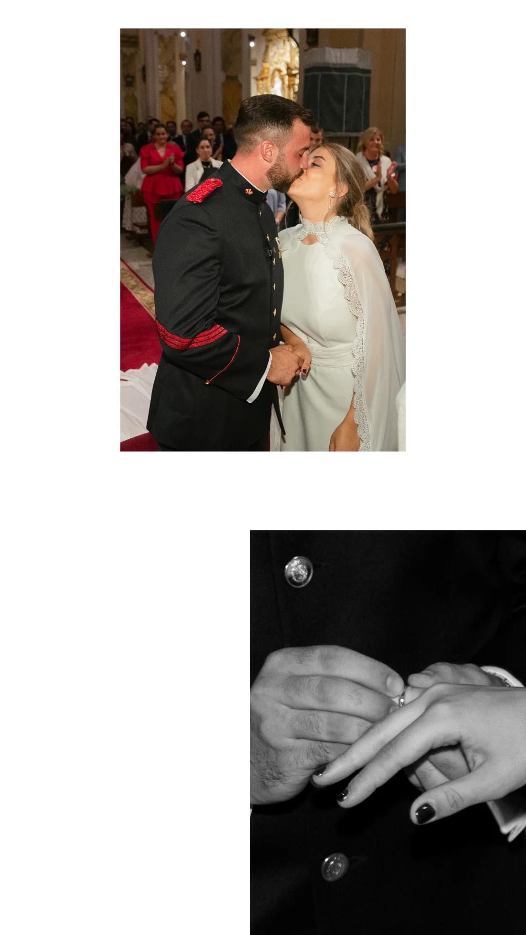 Ceremonia en la Iglesia de la Veracruz — boda en Valladolid.