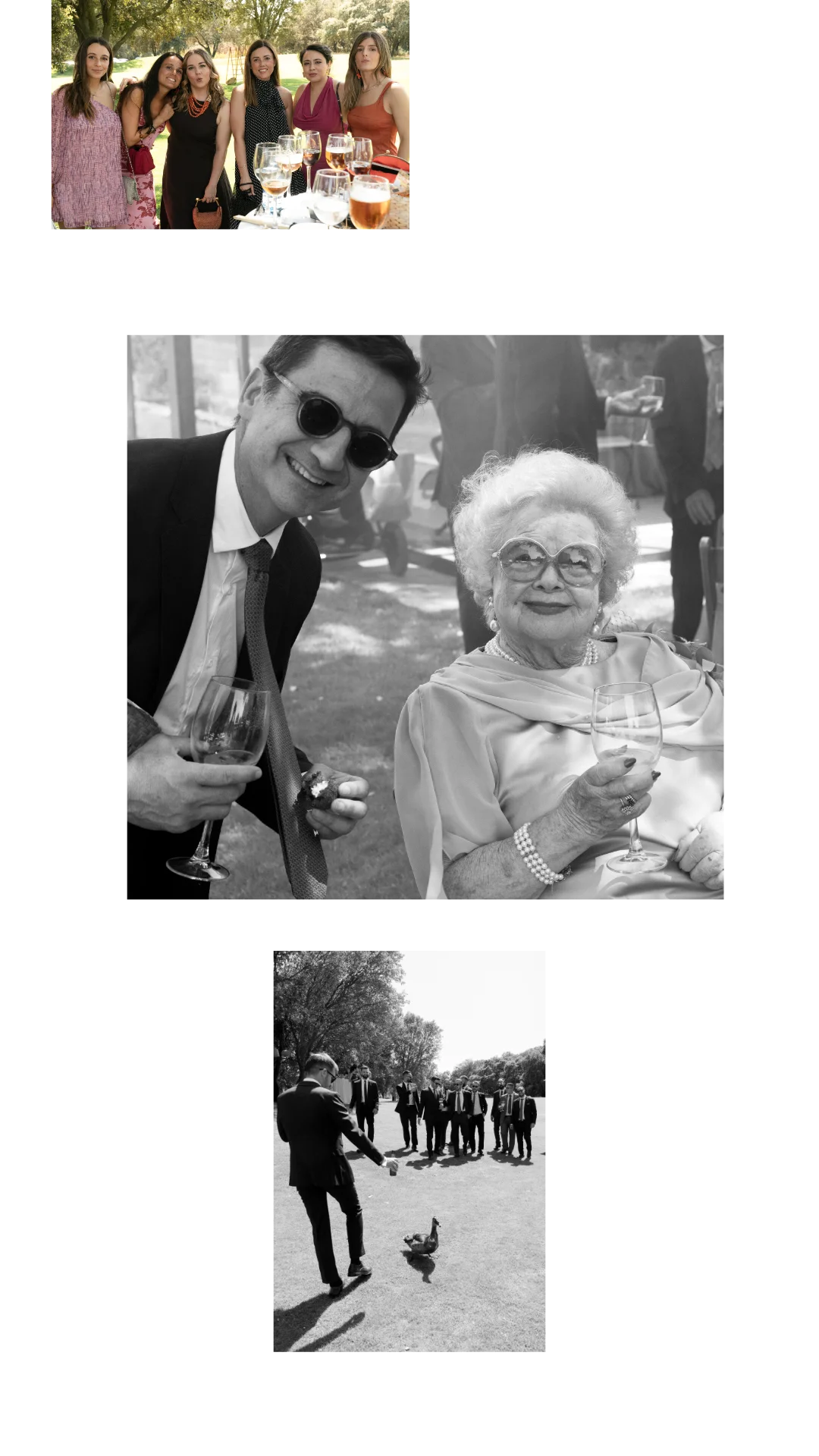 esión de pareja editorial en el Lago de Maíto — Valladolid.