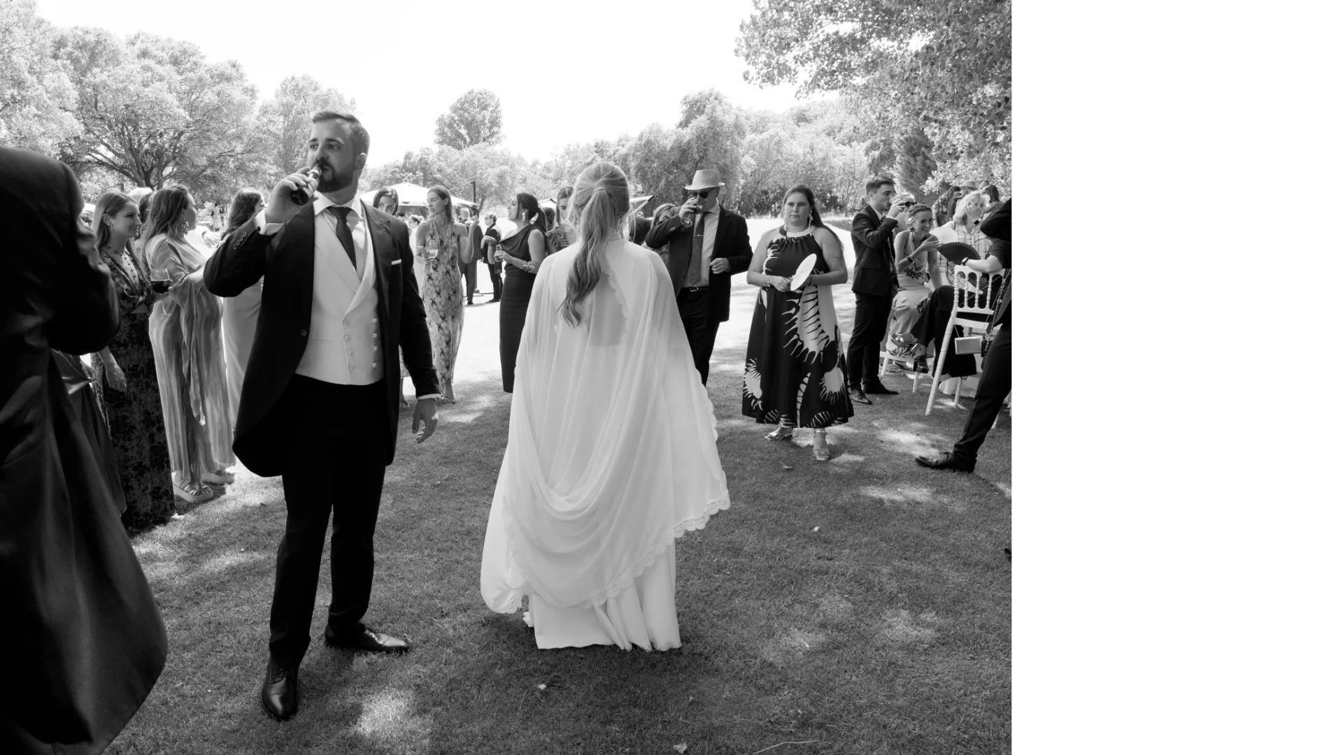 esión de pareja editorial en el Lago de Maíto — Valladolid.
