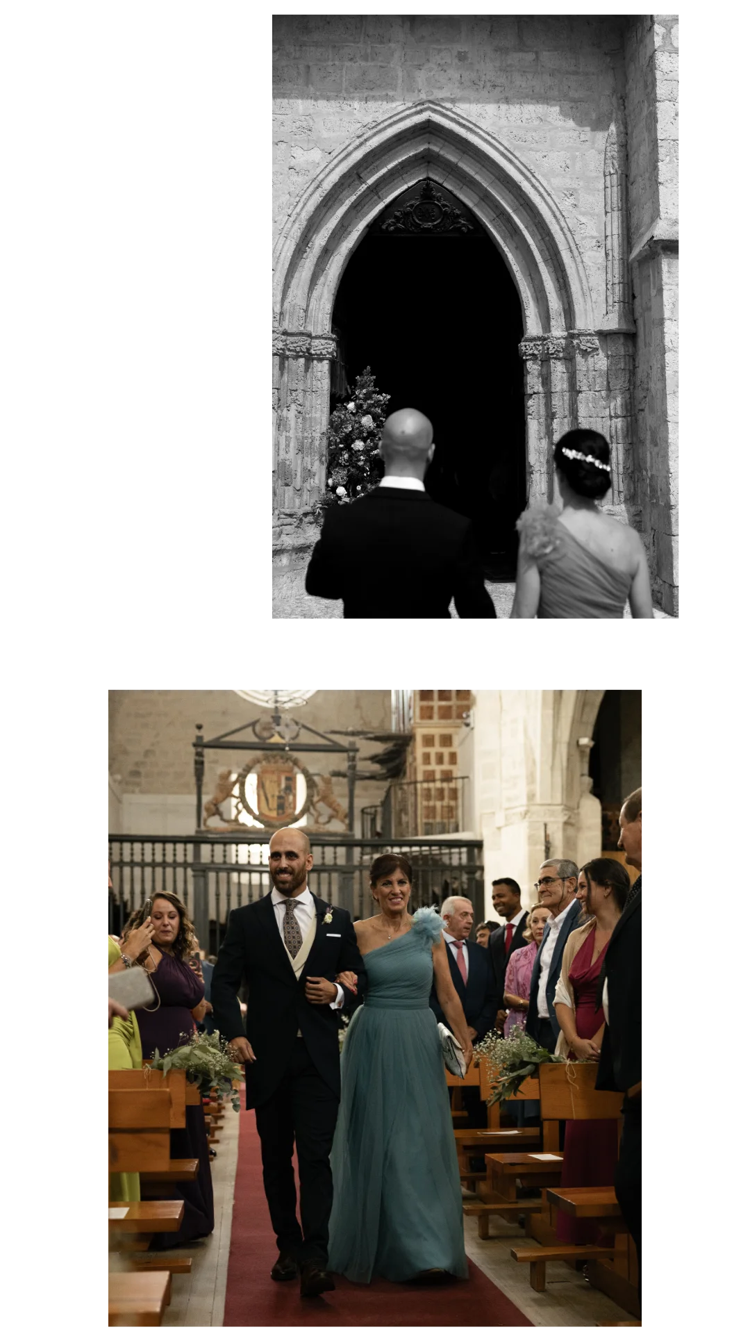 Ceremonia en La Leyenda — boda en Mucientes, Valladolid.