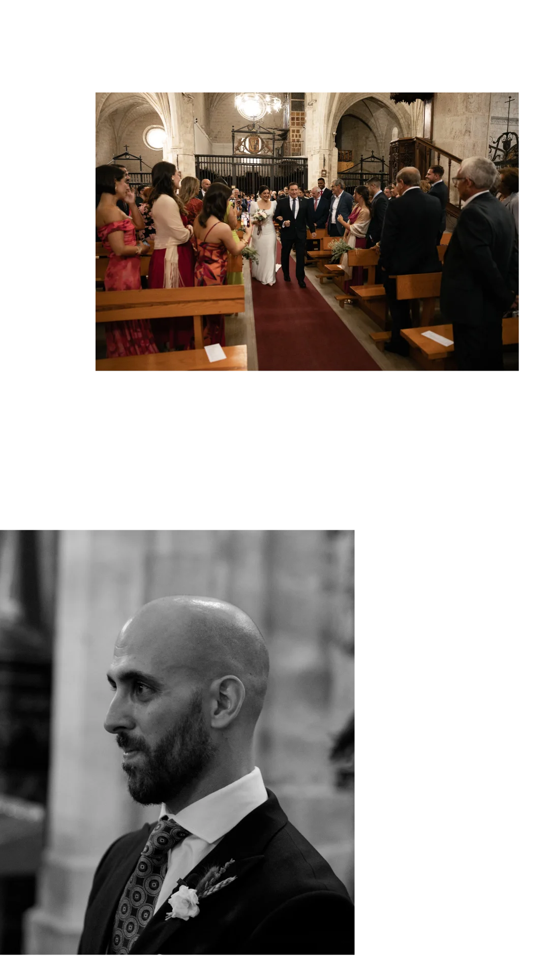 Ceremonia en La Leyenda — boda en Mucientes, Valladolid.