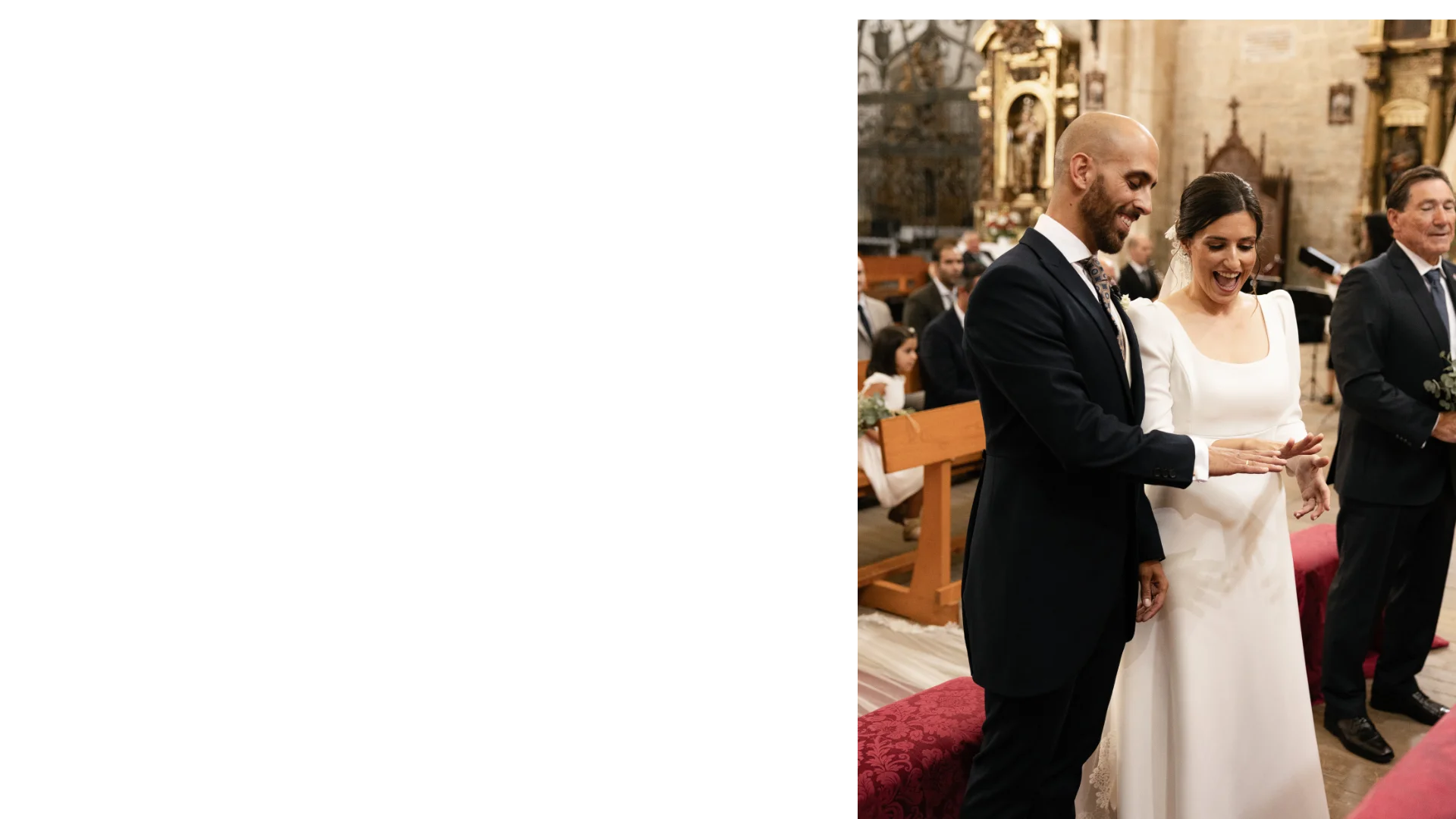 Ceremonia en La Leyenda — boda en Mucientes, Valladolid.