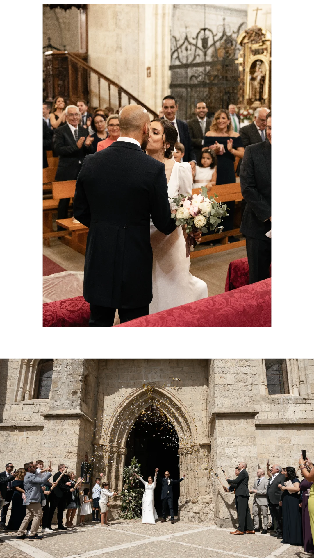 Ceremonia en La Leyenda — boda en Mucientes, Valladolid.