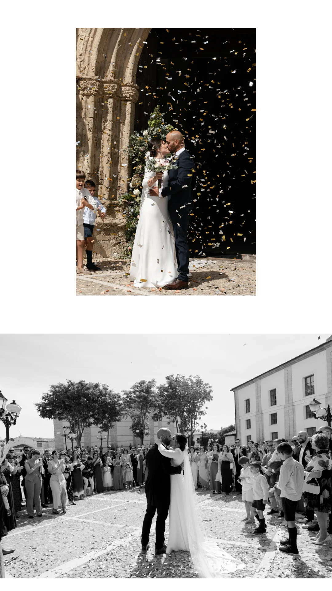 Ceremonia en La Leyenda — boda en Mucientes, Valladolid.