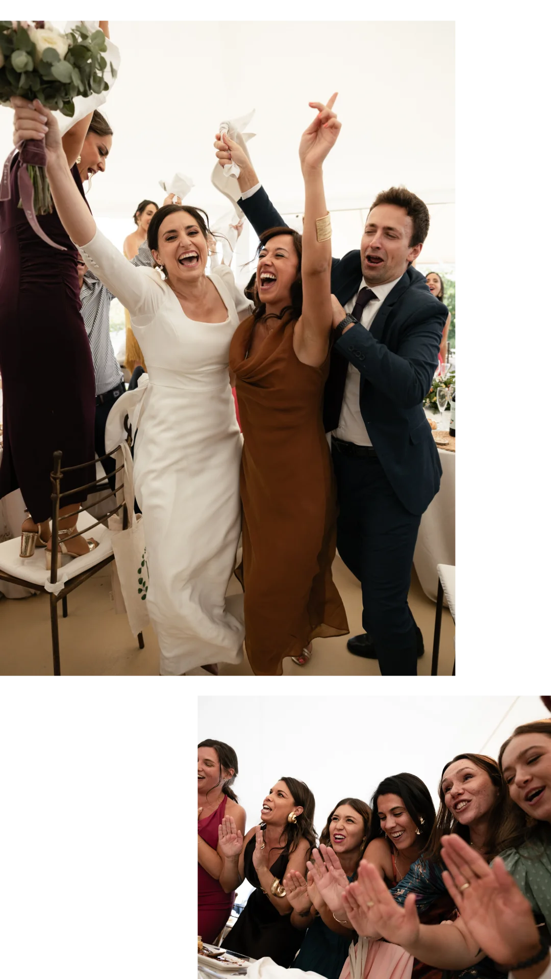 Cóctel y banquete en La Leyenda — boda en Valladolid.