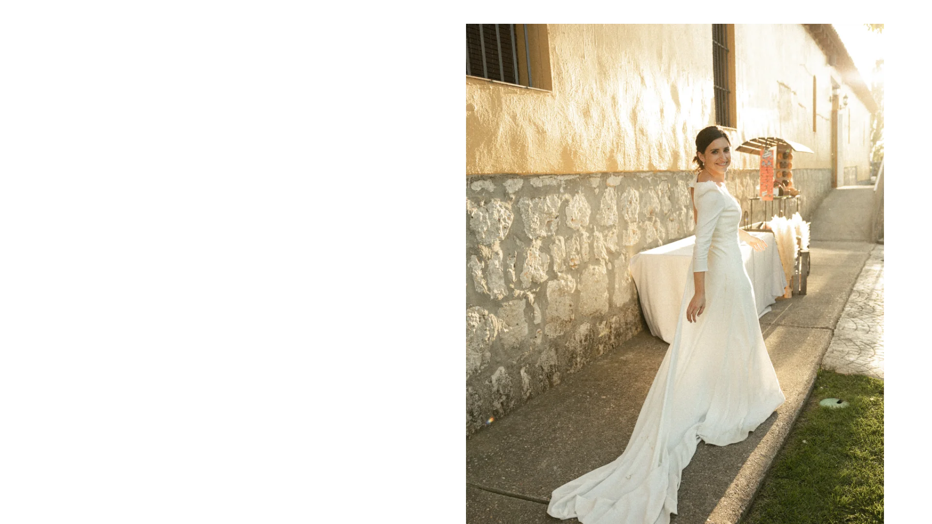Cóctel y banquete en La Leyenda — boda en Valladolid.