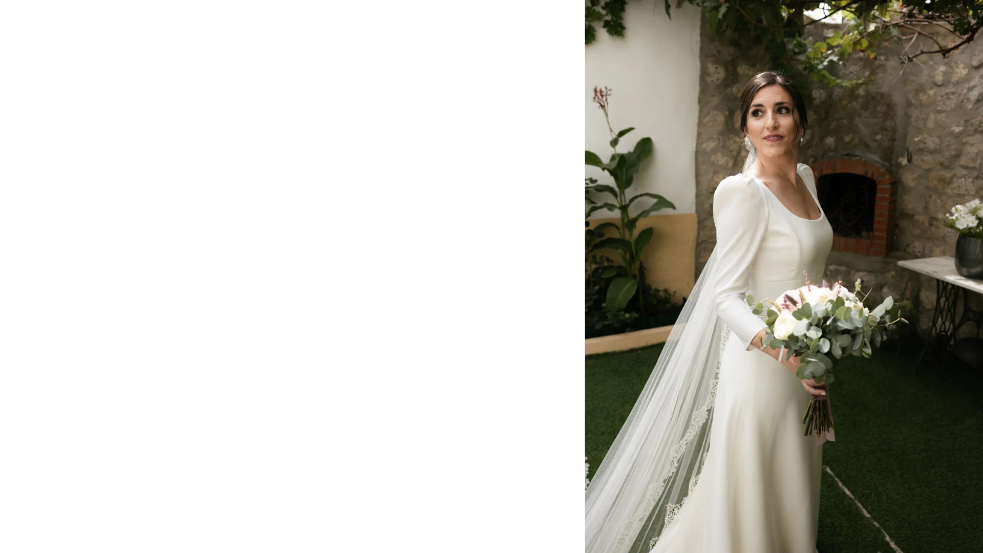 Preparativos de la novia en La Leyenda — boda en Mucientes (Valladolid).