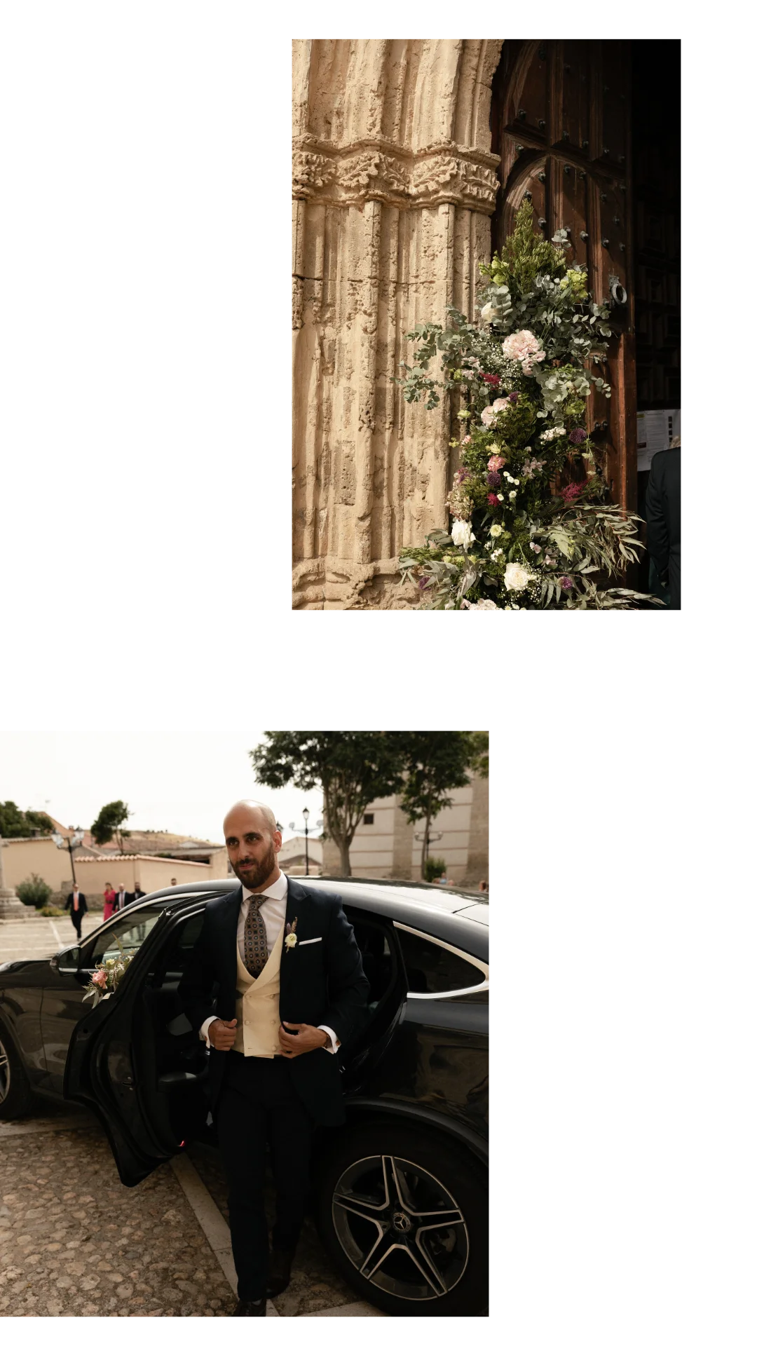 Ceremonia en La Leyenda — boda en Mucientes, Valladolid.