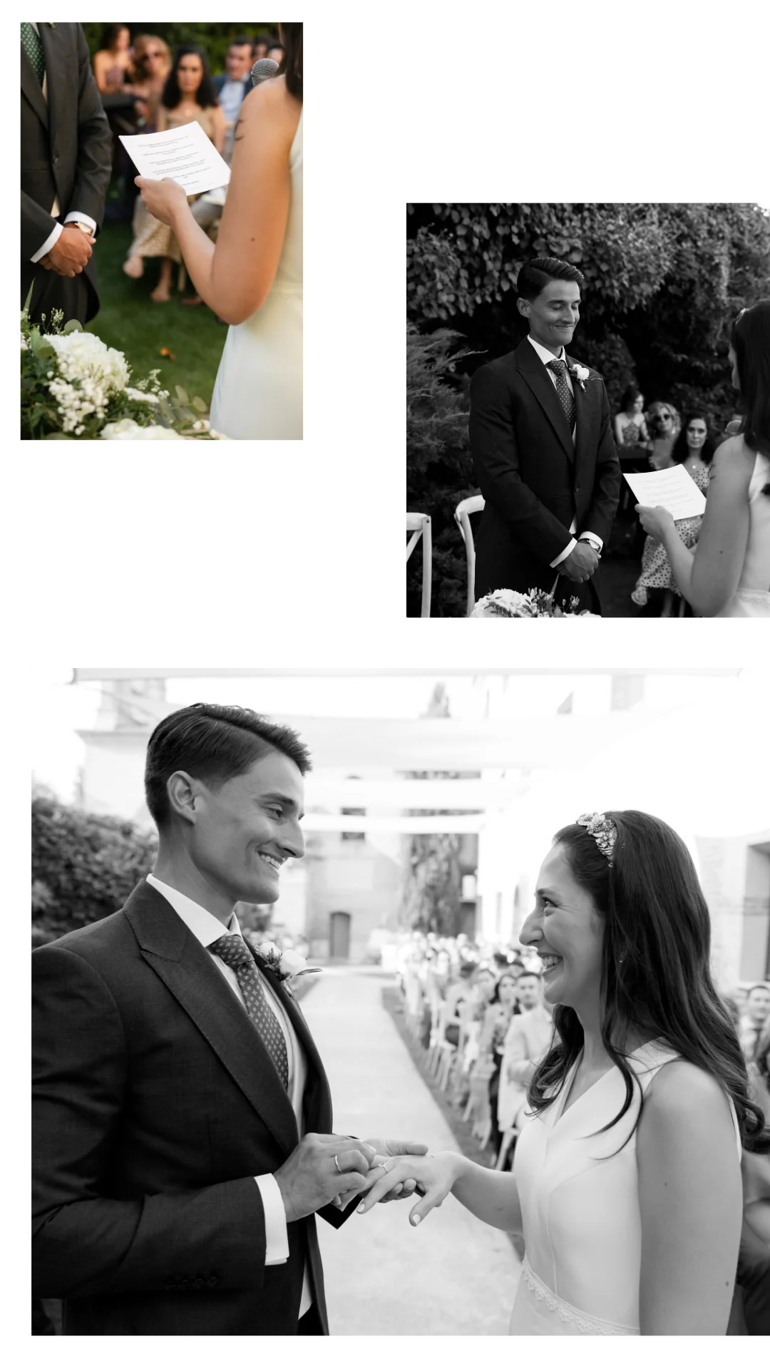 Ceremonia en el Balneario de Olmedo — boda en Valladolid.