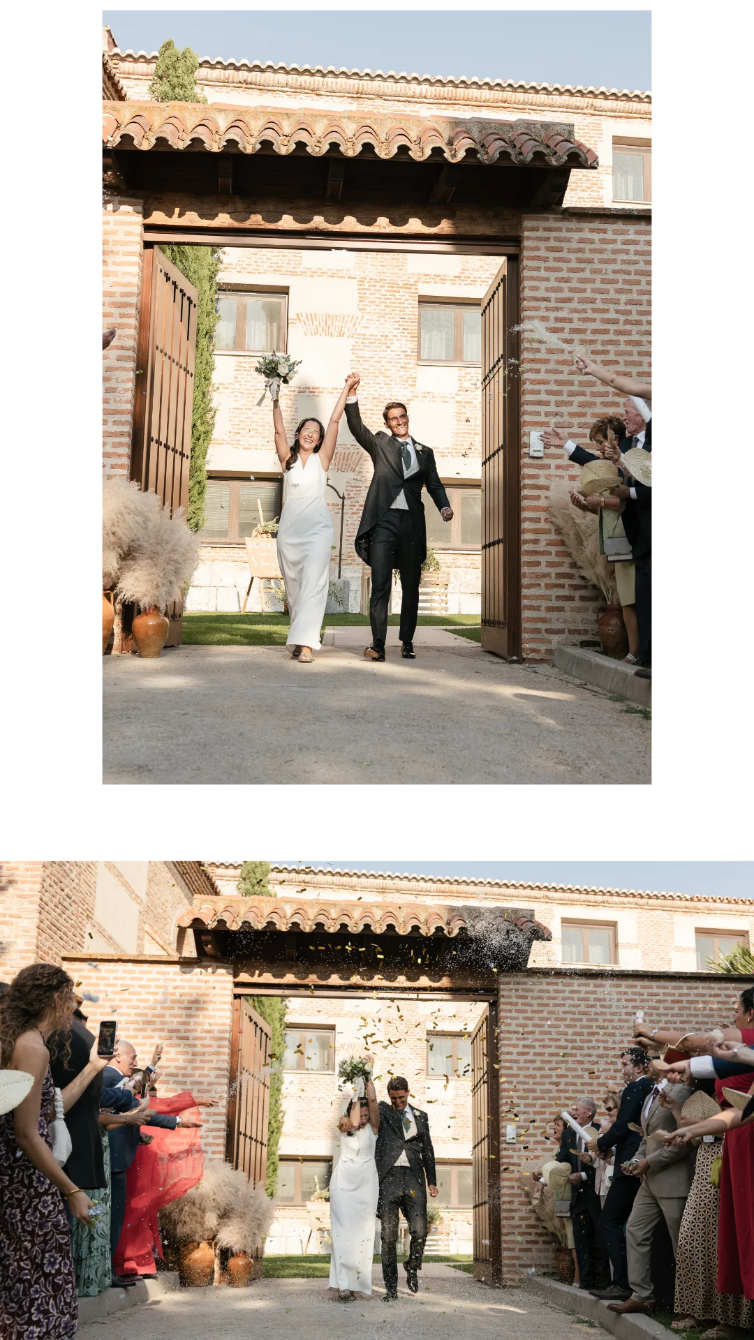 Ceremonia en el Balneario de Olmedo — boda en Valladolid.