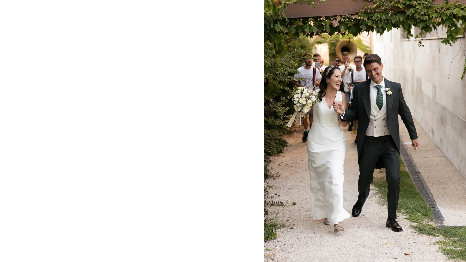 Cóctel y banquete en el Balneario de Olmedo — boda de lujo en Valladolid.