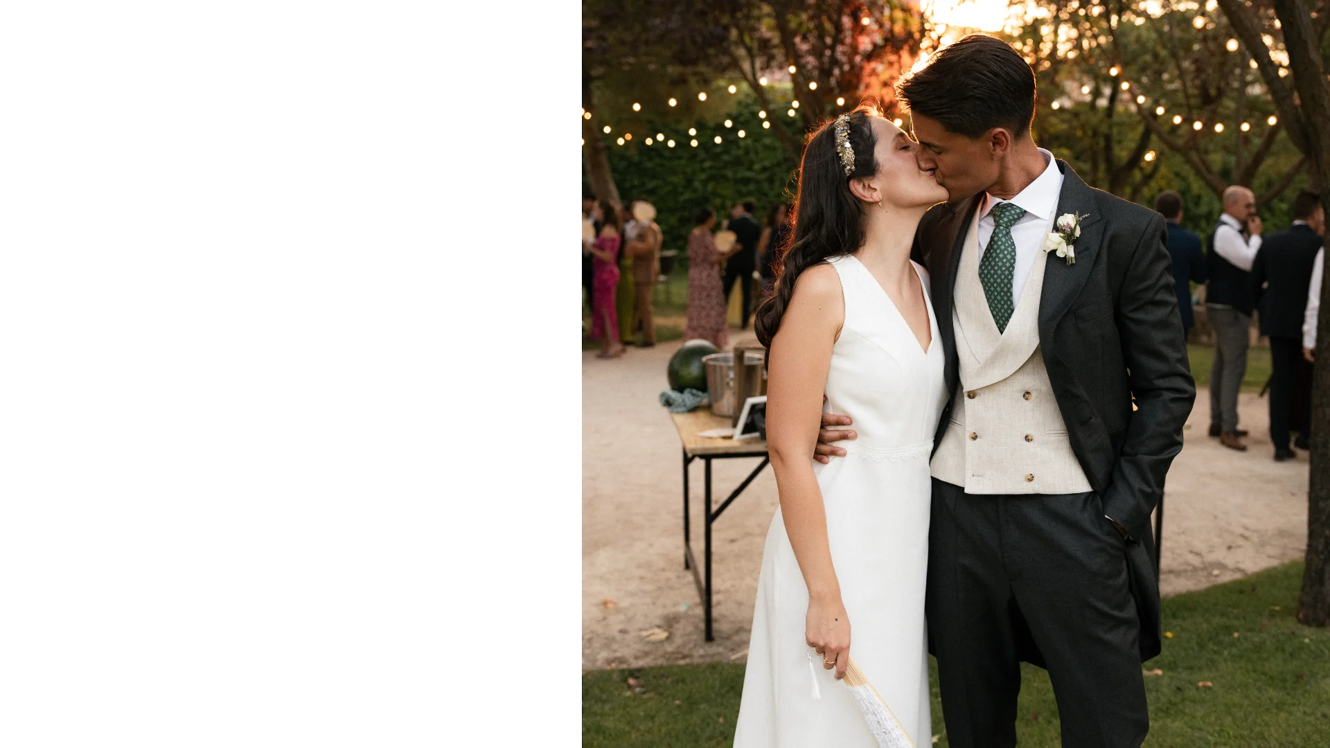 Cóctel y banquete en el Balneario de Olmedo — boda de lujo en Valladolid.