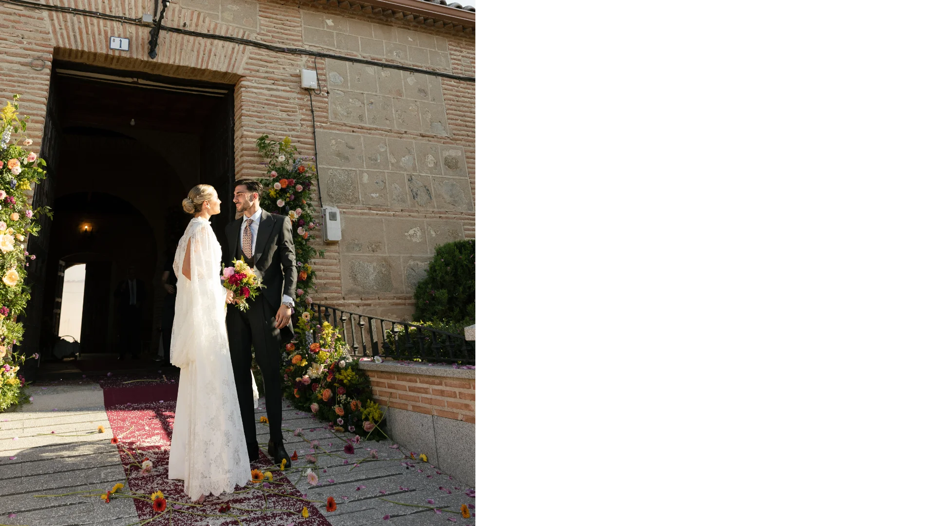 Ceremonia en Los Lavaderos de Rojas — boda en Toledo.