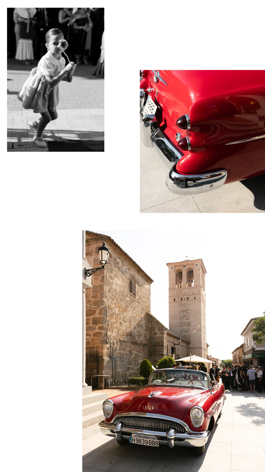 Ceremonia en Los Lavaderos de Rojas — boda en Toledo.
