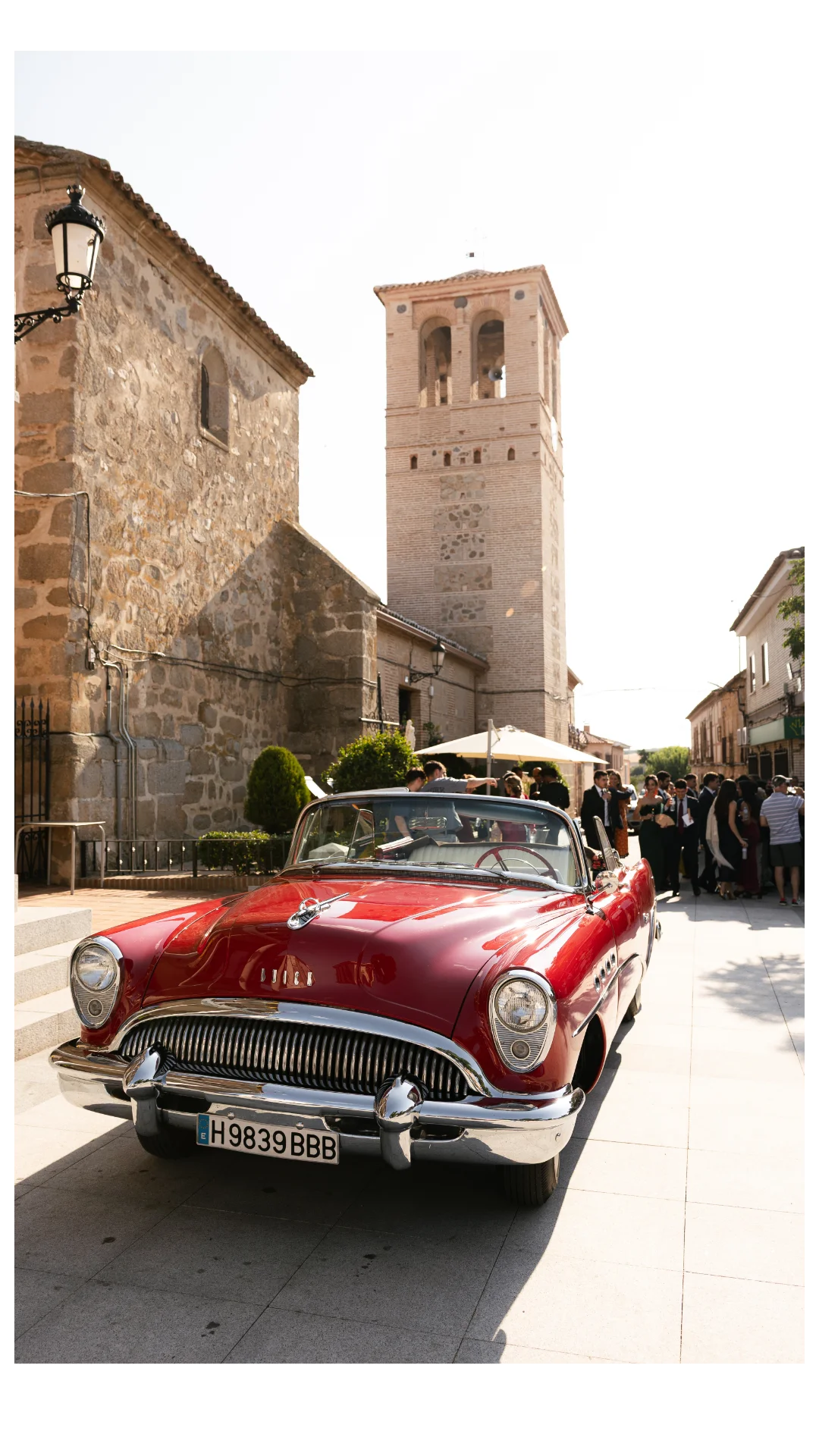 Ceremonia en Los Lavaderos de Rojas — boda en Toledo.