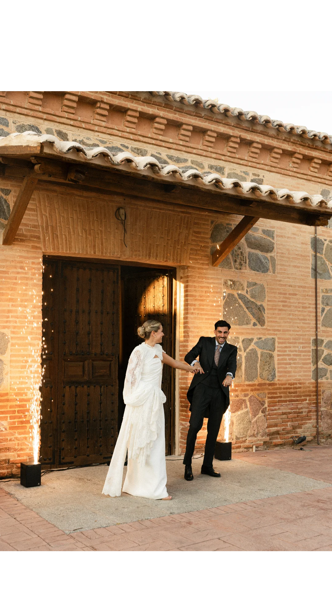 esión de pareja editorial en Los Lavaderos de Rojas — Toledo.