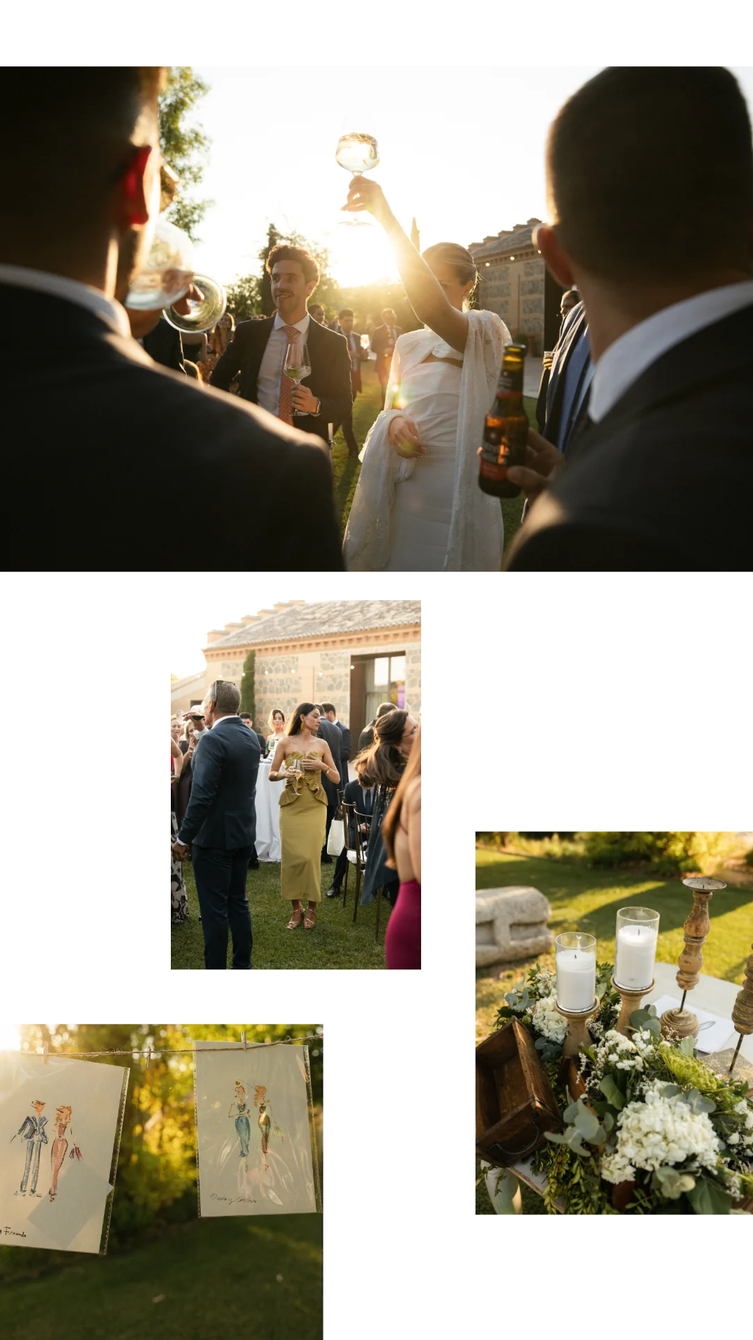 esión de pareja editorial en Los Lavaderos de Rojas — Toledo.