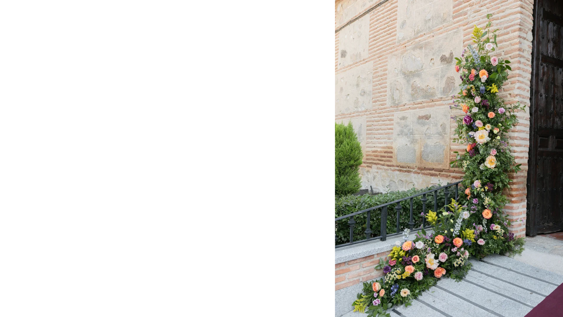 Ceremonia en Los Lavaderos de Rojas — boda en Toledo.