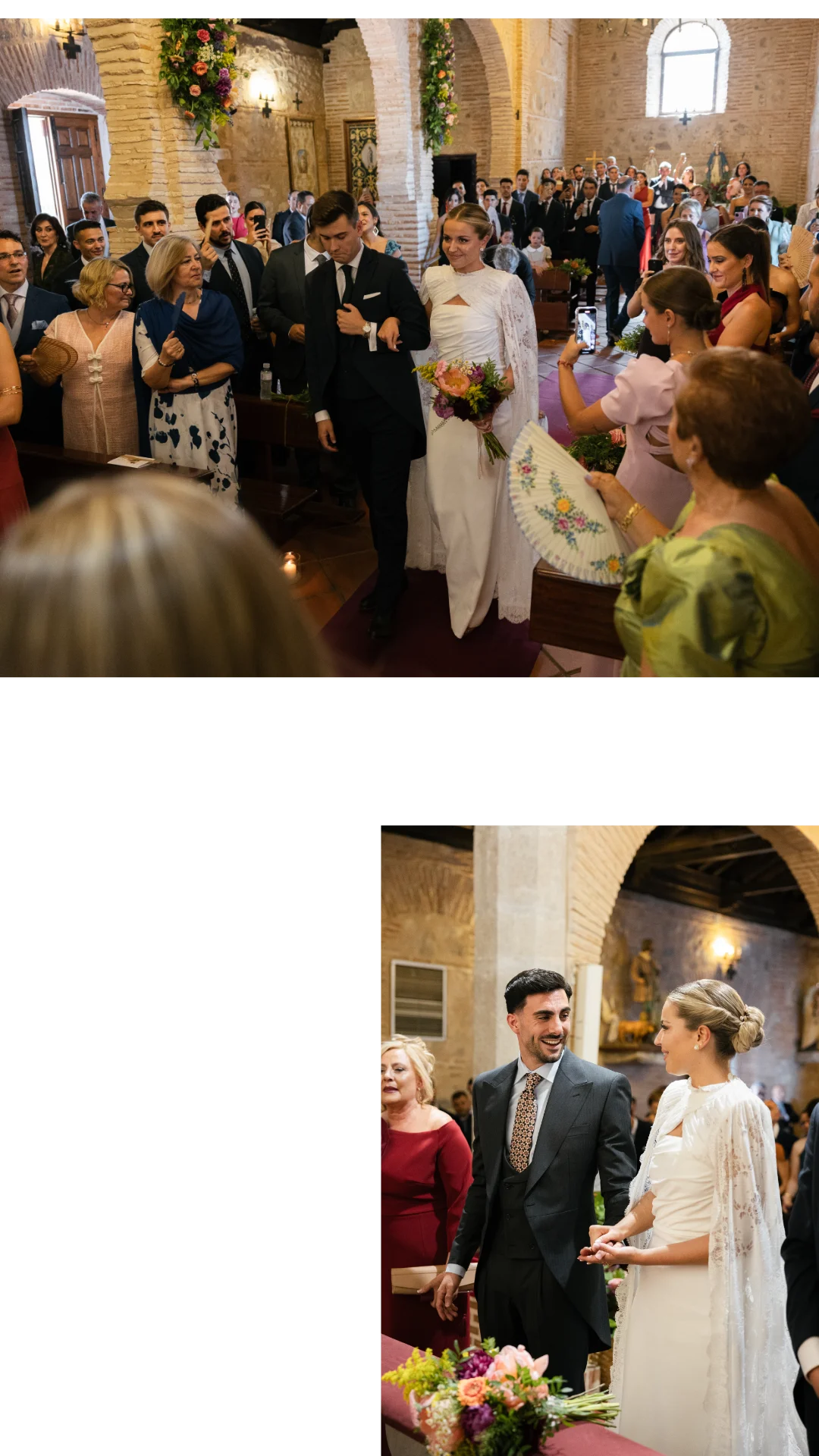 Ceremonia en Los Lavaderos de Rojas — boda en Toledo.
