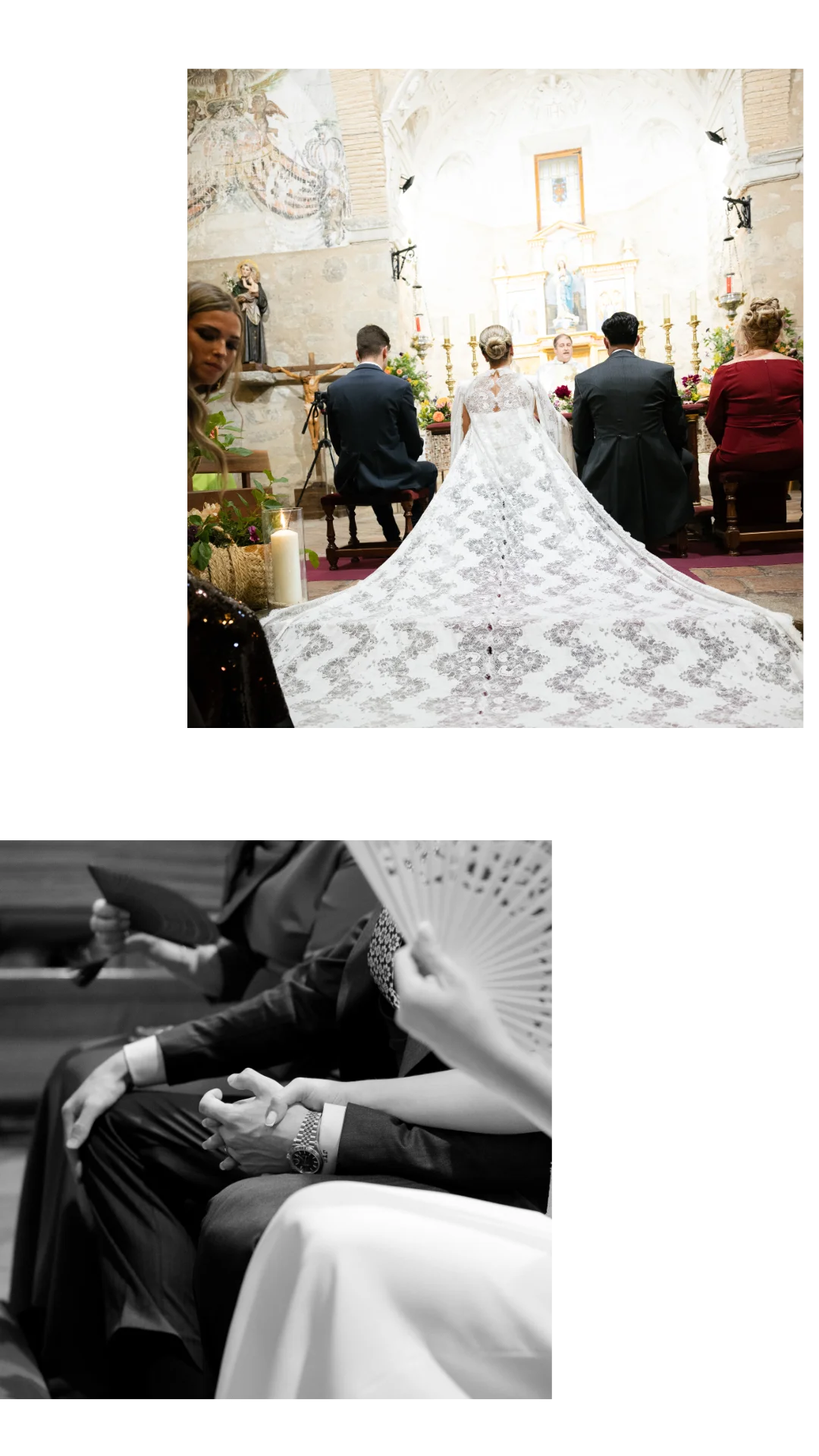 Ceremonia en Los Lavaderos de Rojas — boda en Toledo.