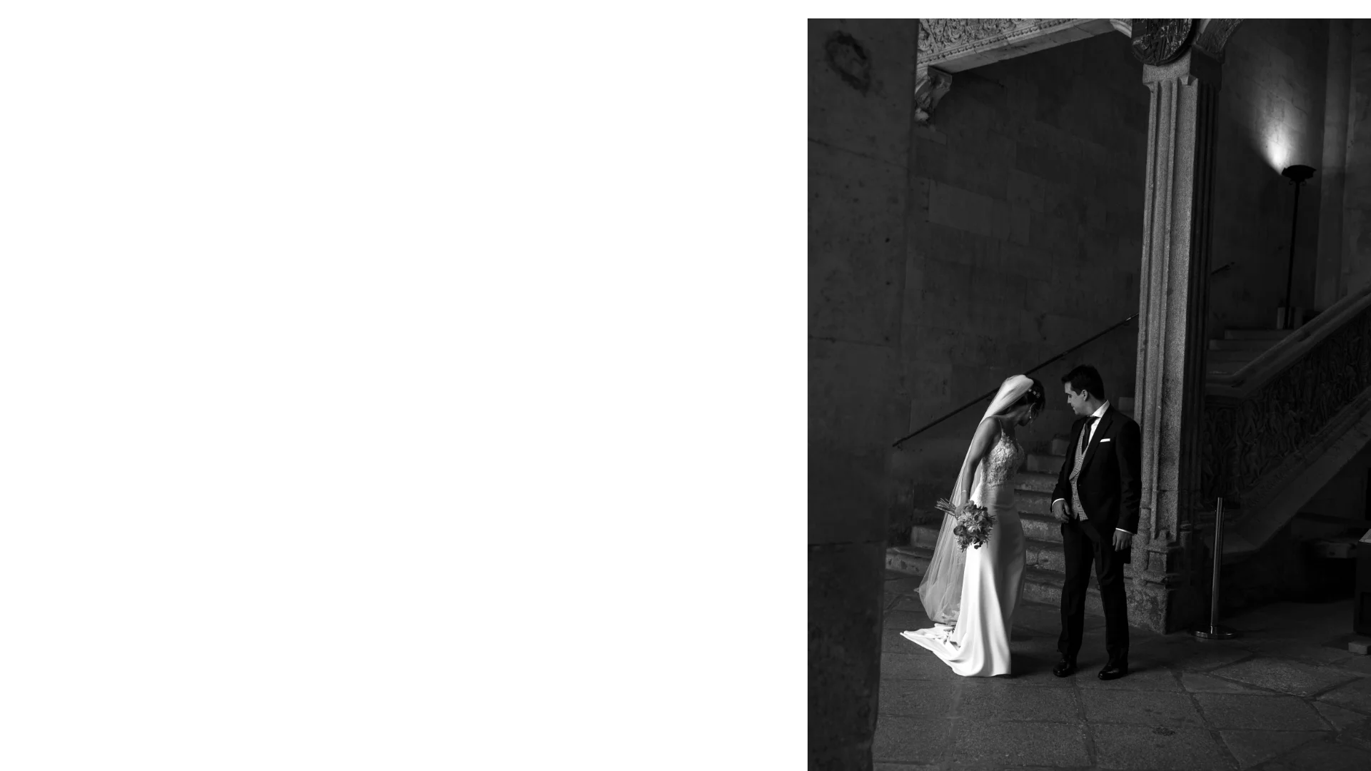 Boda en Salamanca 18 Ceremonia en la capilla de la Universidad de Salamanca — Cristina & Alex.