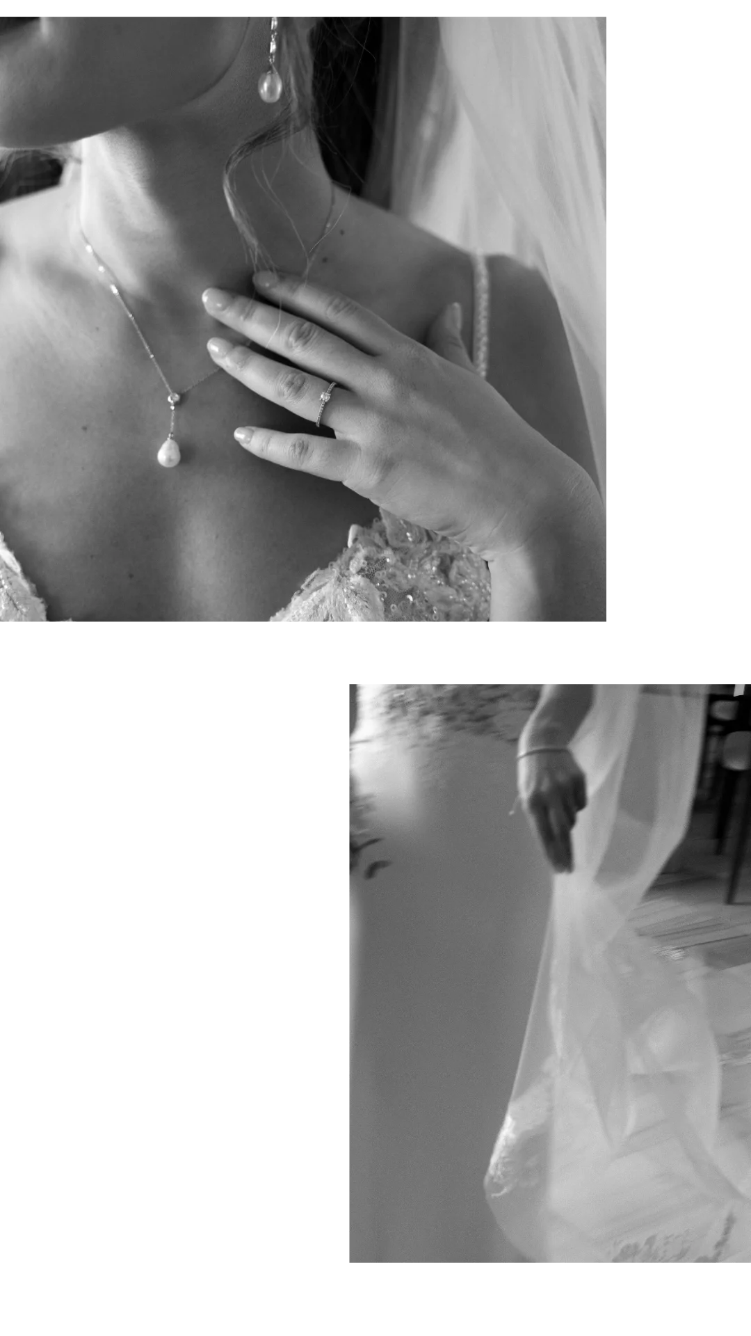 Boda en Salamanca 8 Novia vistiéndose en los preparativos — boda en Salamanca.