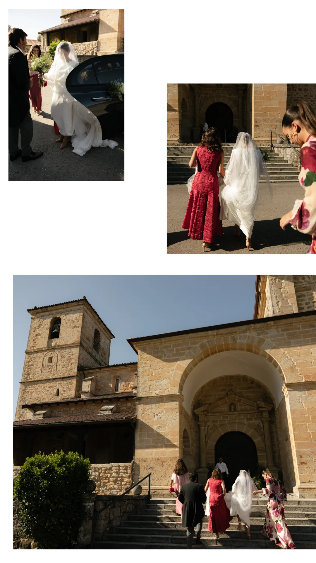 Ceremonia religiosa en Santander — boda católica.