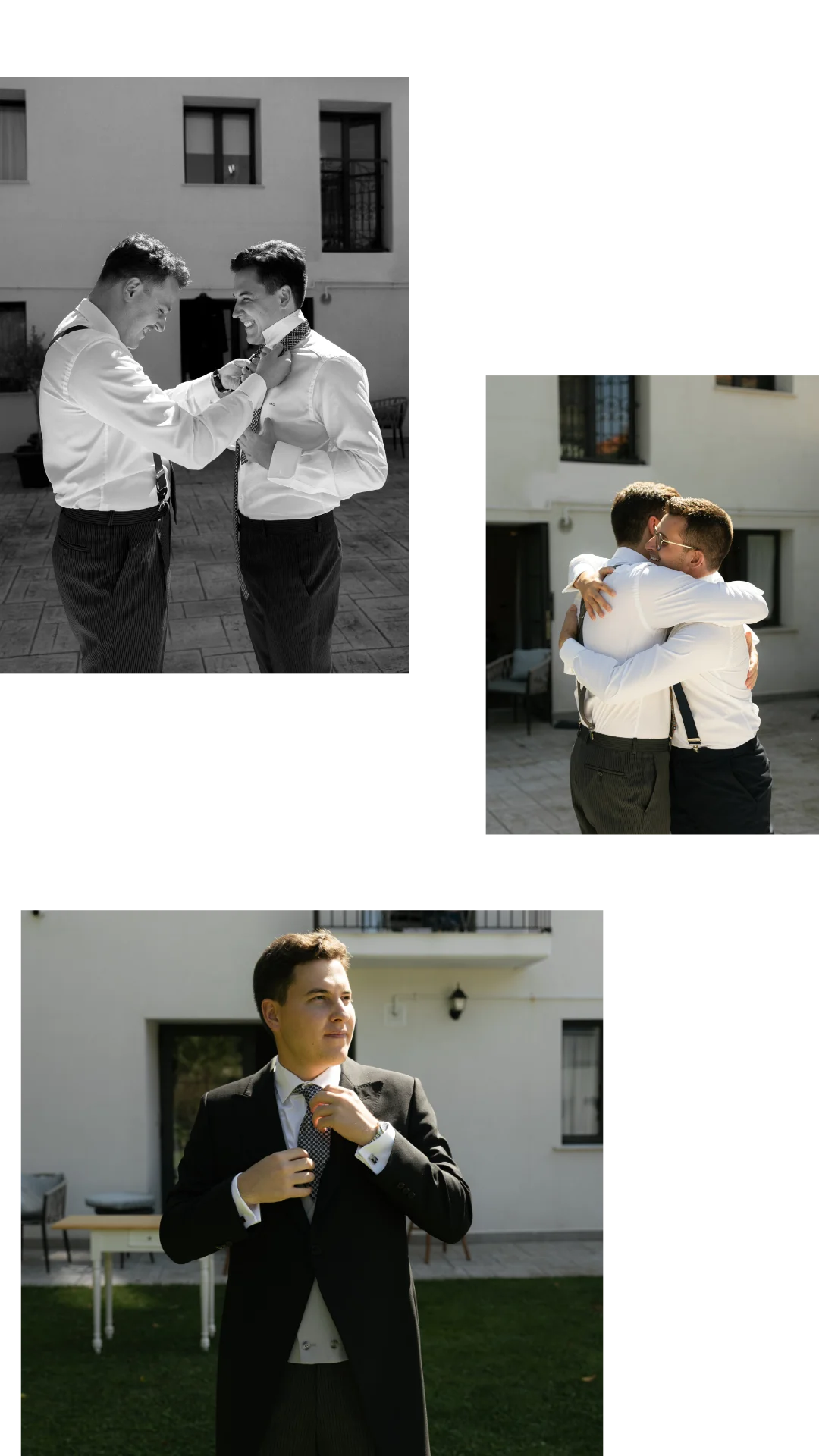 Preparativos de la novia — boda en Santander.