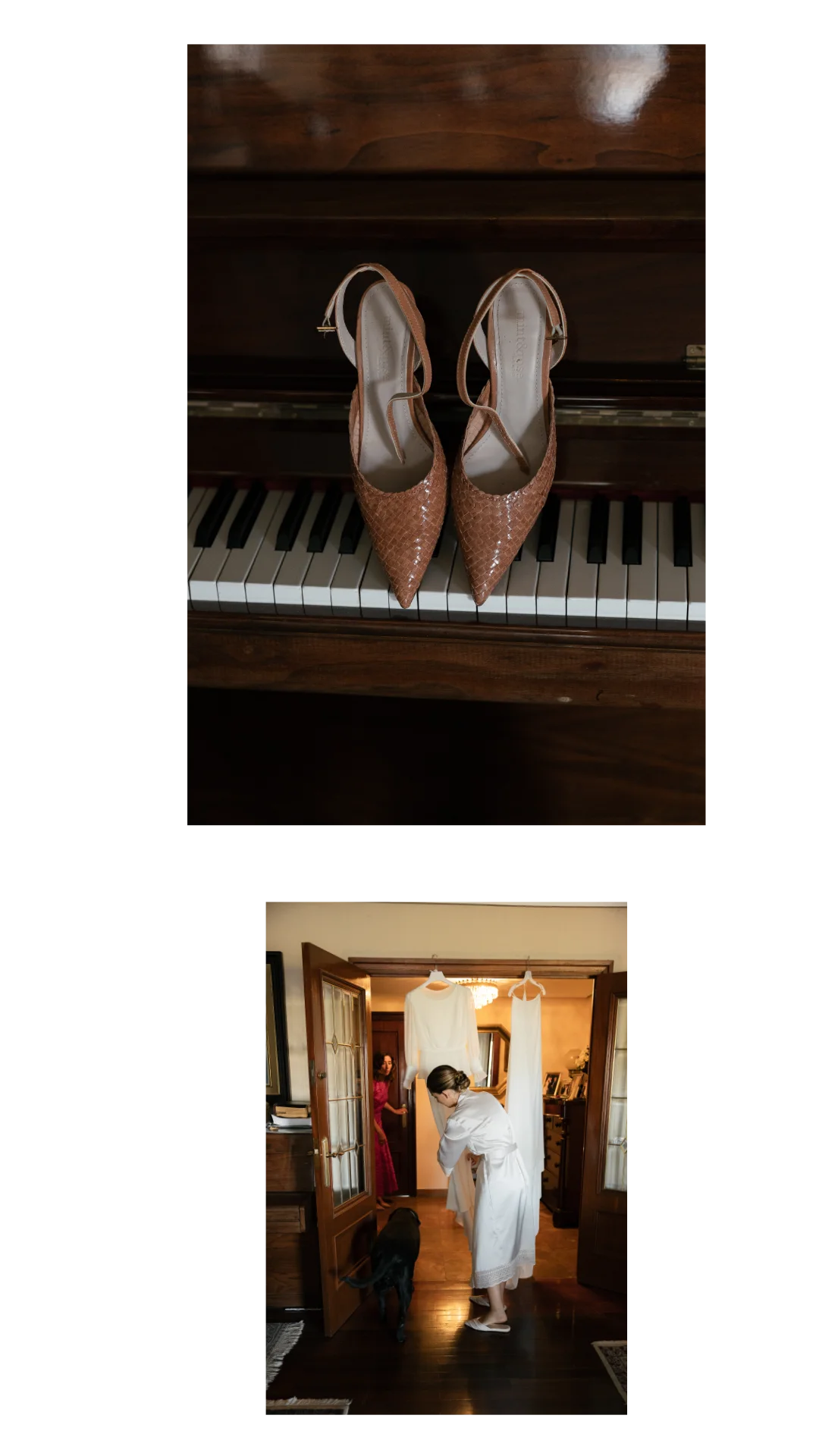 Preparativos de la novia — boda en Santander.