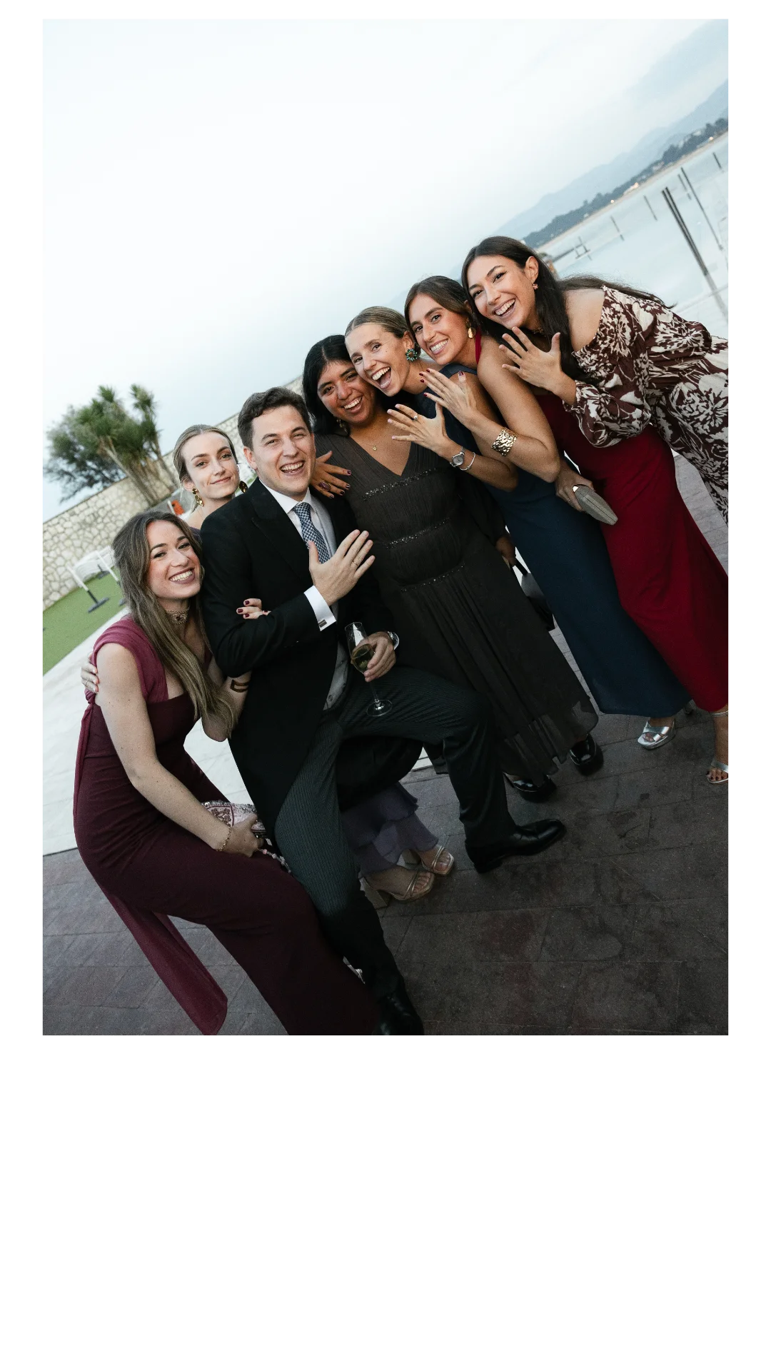 Cóctel y banquete en Club de Tenis de Santander — boda en Santander.