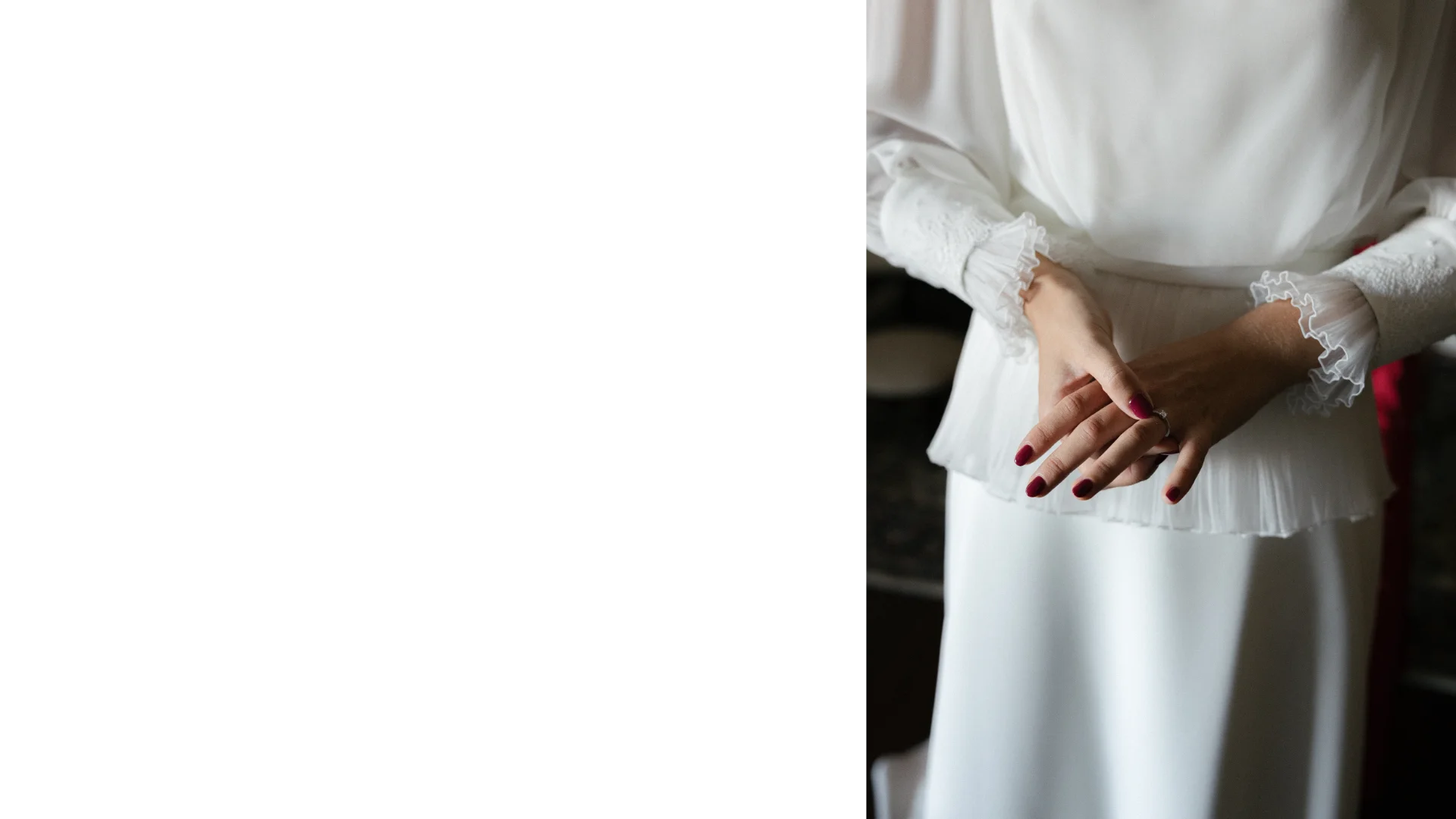 Preparativos de la novia — boda en Santander.