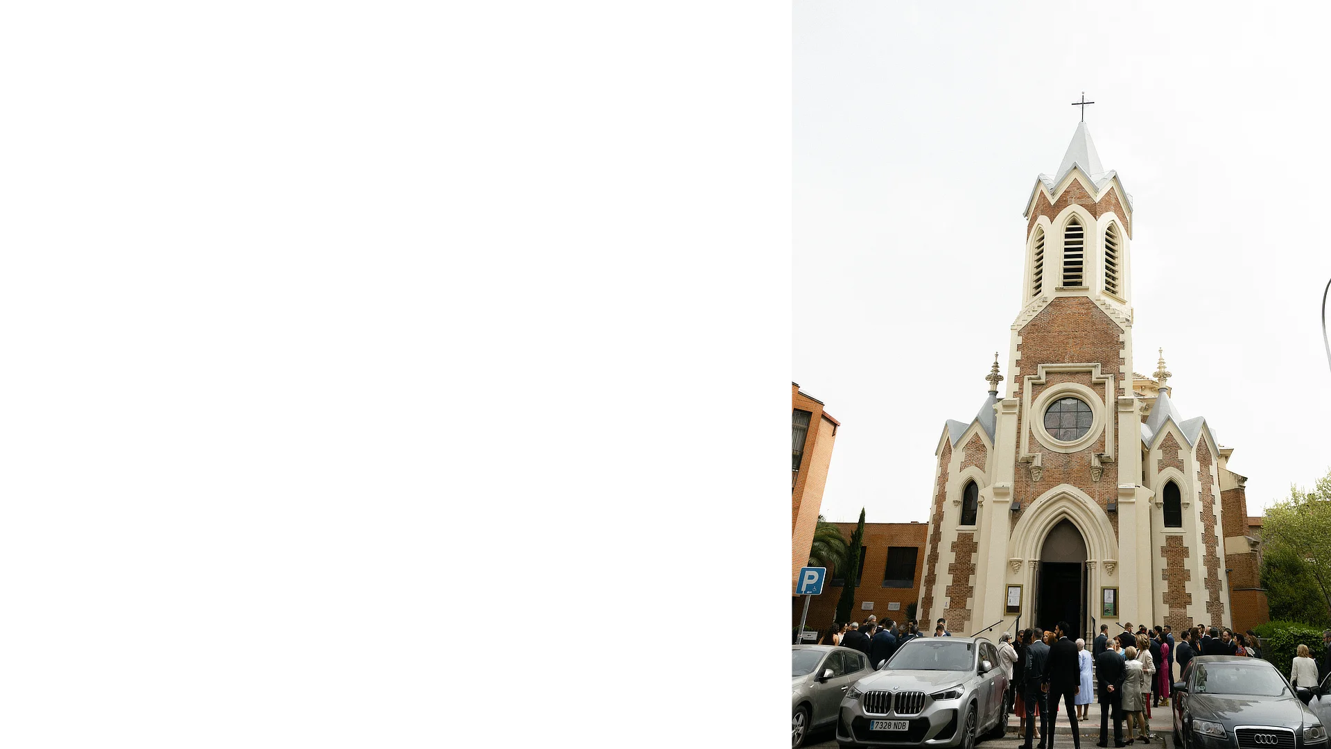Boda en la Parroquia San Juan Bautista Madrid - Fotógrafo Luis Pizarro