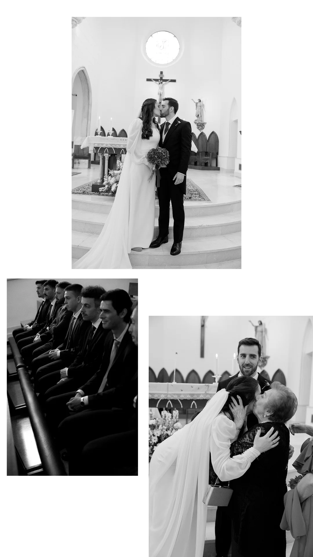 Boda en la Parroquia San Juan Bautista Madrid - Fotógrafo Luis Pizarro