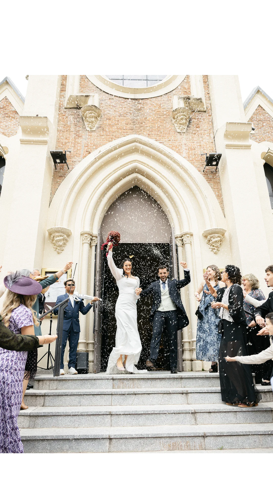 Boda en la Parroquia San Juan Bautista Madrid - Fotógrafo Luis Pizarro