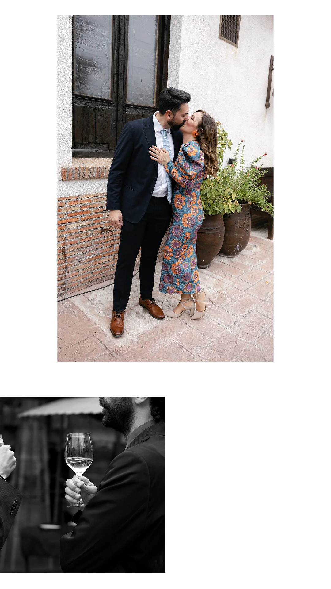 Cóctel de boda elegante en la Sierra de Madrid