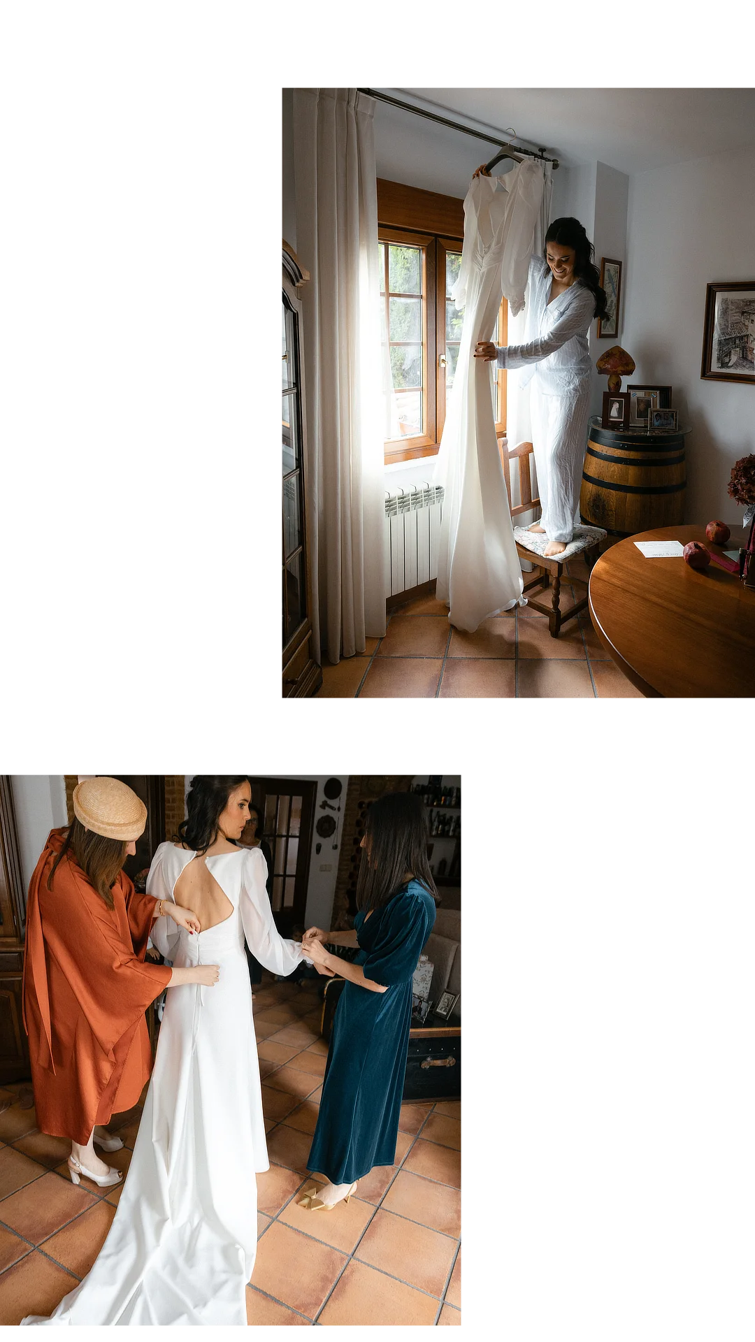 Preparativos de novia en Madrid estilo editorial - Fotógrafo Luis Pizarro