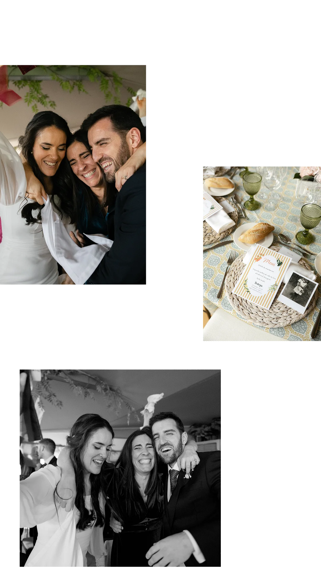 Banquete de boda de lujo en la Sierra de Madrid