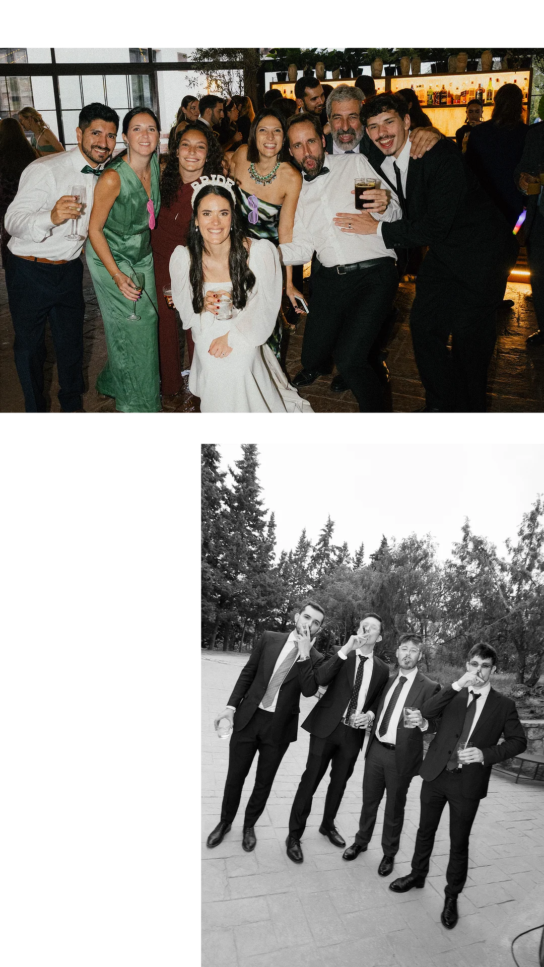 Fiesta de boda en la Sierra de Madrid fotografía