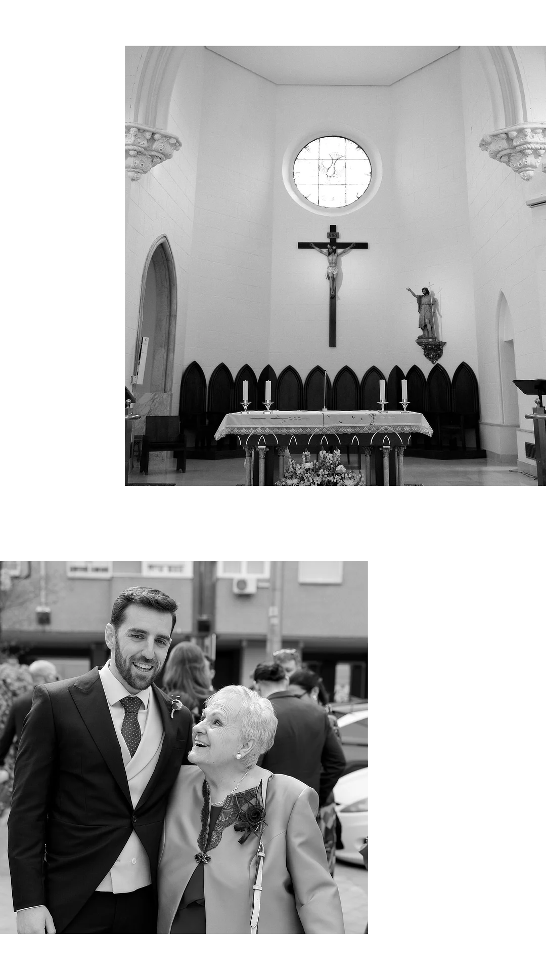 Boda en la Parroquia San Juan Bautista Madrid - Fotógrafo Luis Pizarro