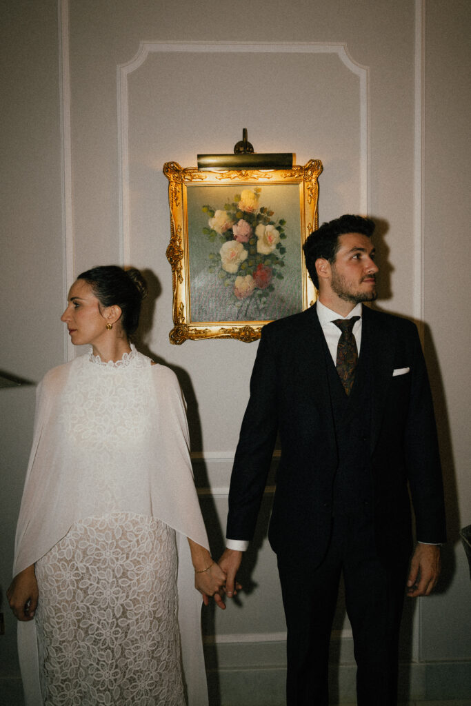 Boda elegante en Palacio Carrascalino Salamanca fotografiada por Luis Pizarro
