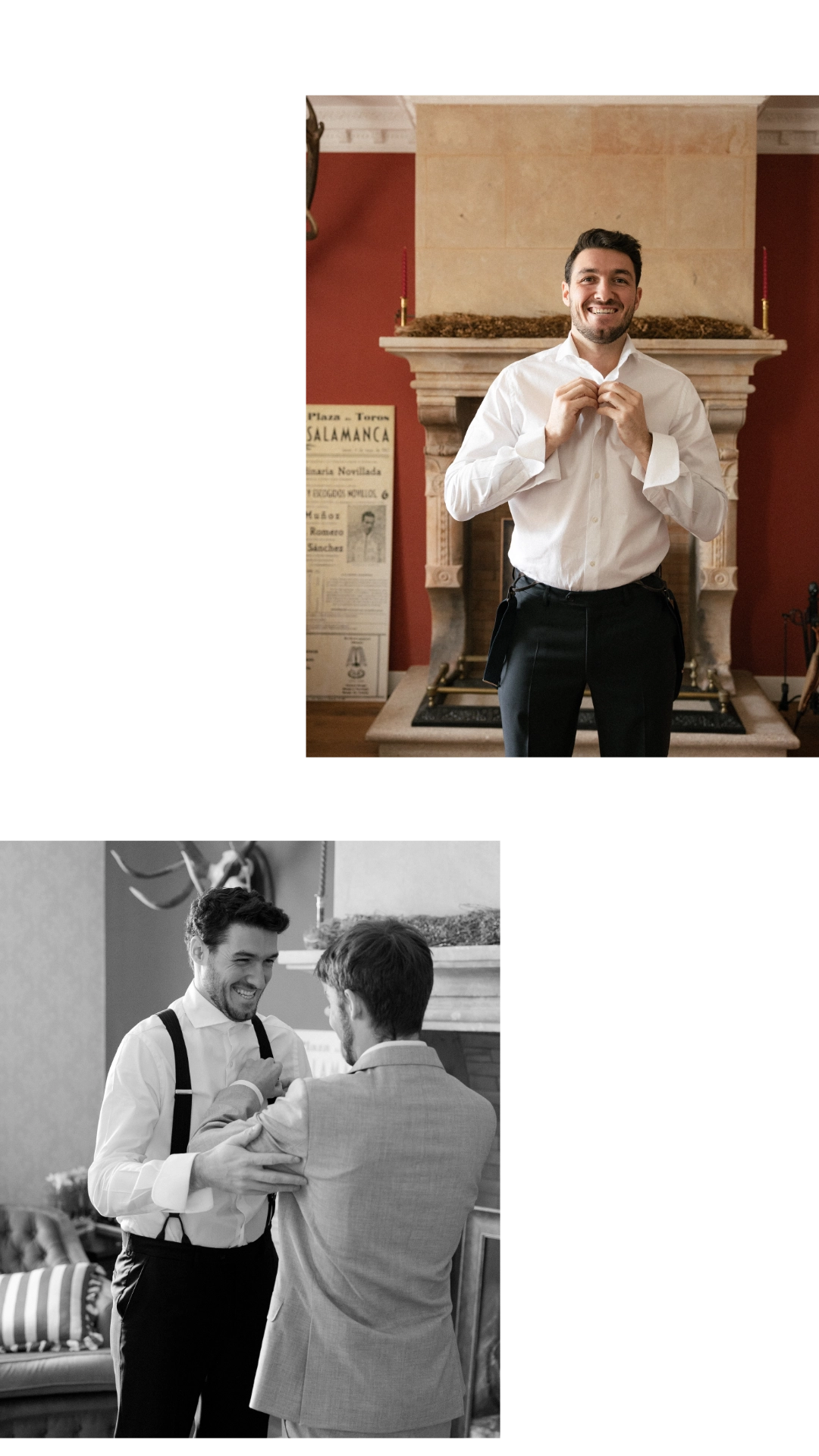 Preparativos de boda en Palacio Carrascalino Salamanca fotografiados por Luis Pizarro