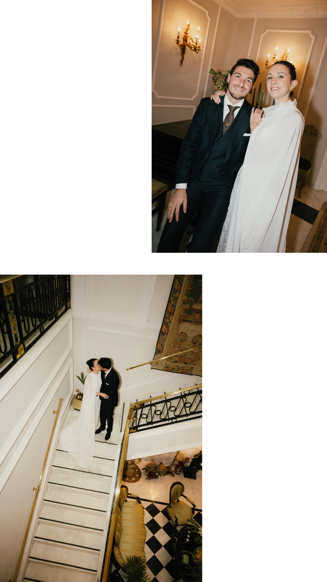 Sesión de fotos de pareja en Palacio Carrascalino Salamanca por Luis Pizarro