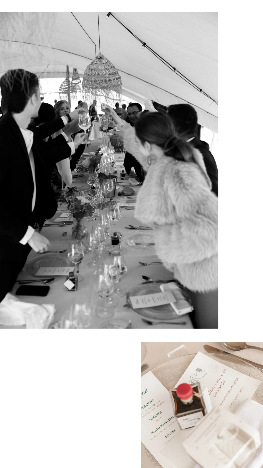 Banquete de boda elegante en Palacio Carrascalino Salamanca